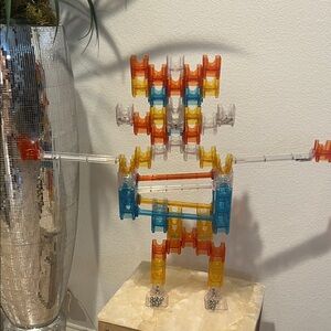 MindWare Q-BA-Maze Lights 2.0: (Mega Set) The Illuminated Marble Run Set